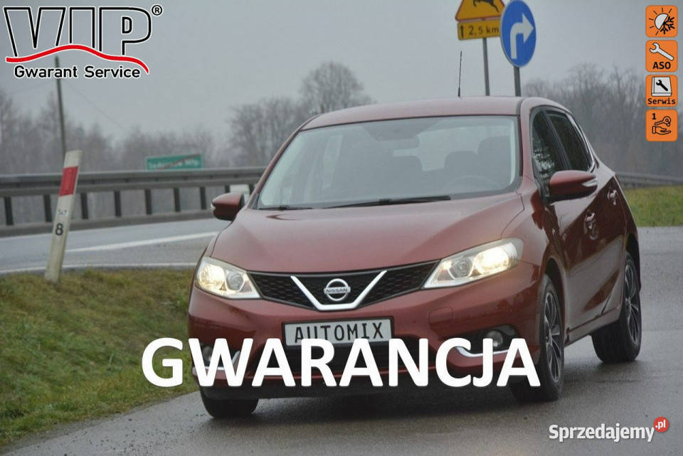 Nissan Pulsar 12 DIGT gwarancja przebiegu VAT marża Sędziszów Małopolski