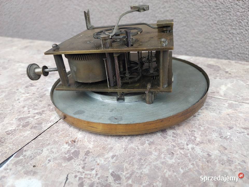 178 Zestaw mechanizm starego zegara Lenzkirch