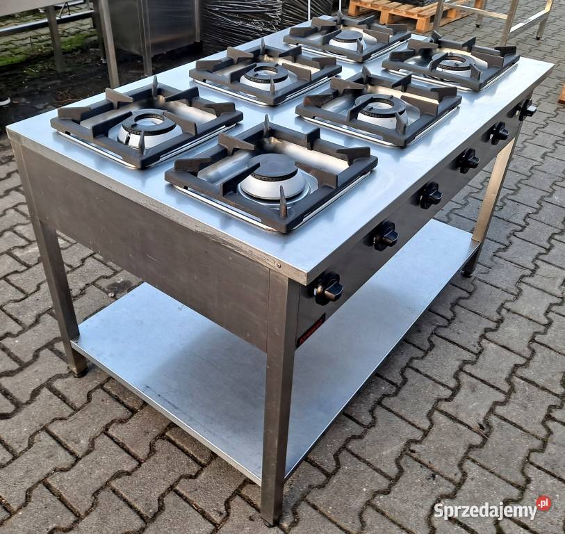KUCHNIA GAZ 6 PAL KROMET DUŻA MOCNA 42 KW M1286N wielkopolskie Nowe Skalmierzyce