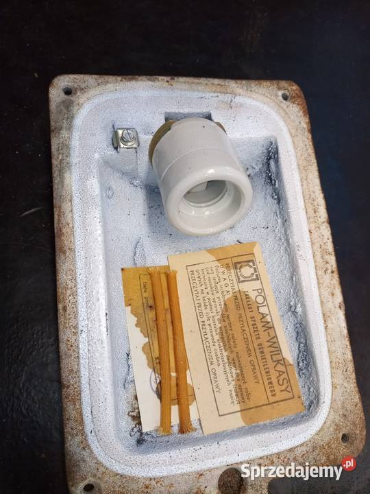 Lampa prl ip55 nieużywana Lampy stołowe i nocne Stalowa Wola