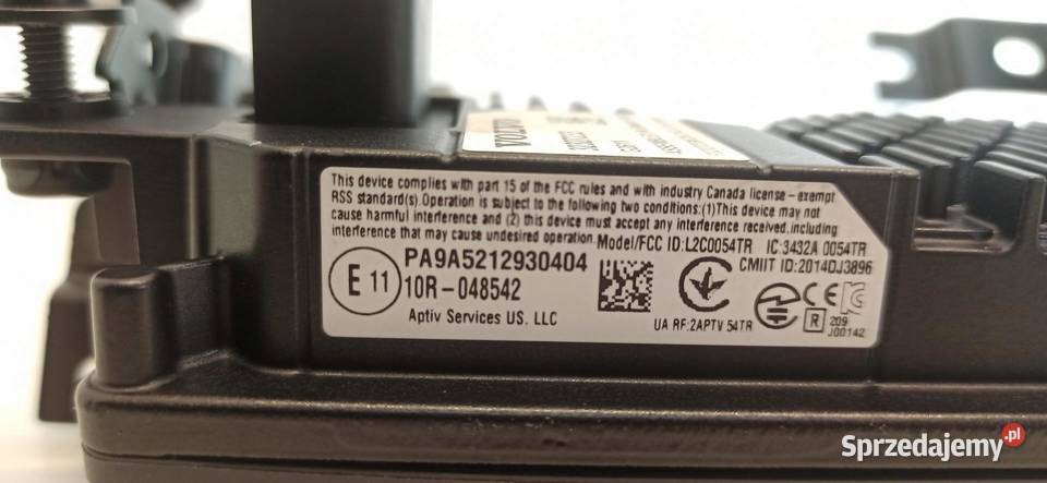 VOLVO V60 CC KAMERA RADAR 32327233