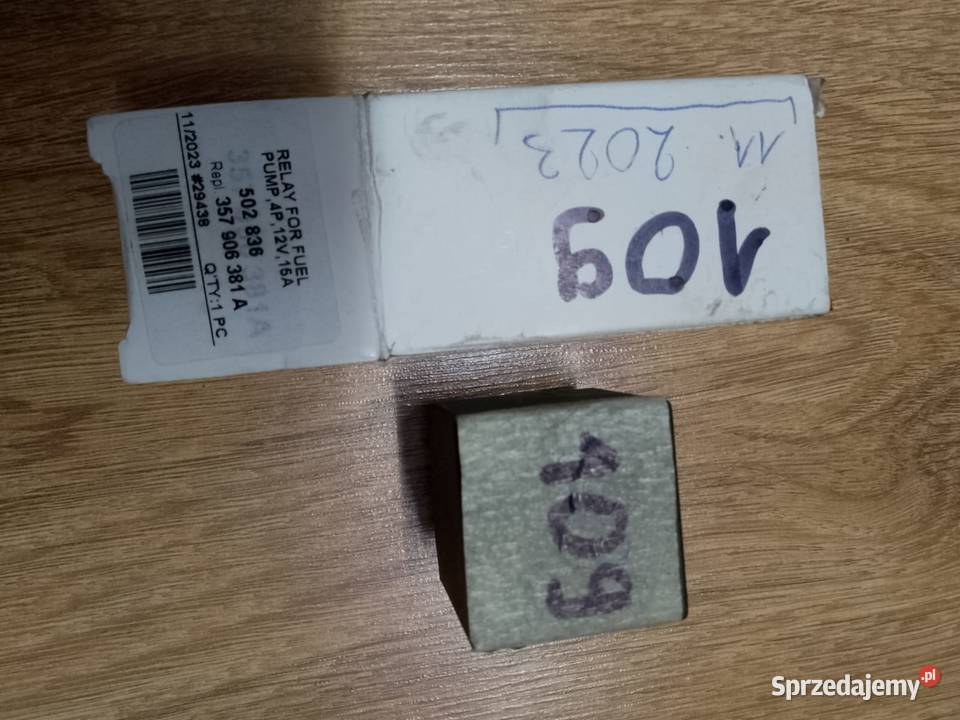 Przekaźnik pompy paliwa VW 109 osobowe Opole