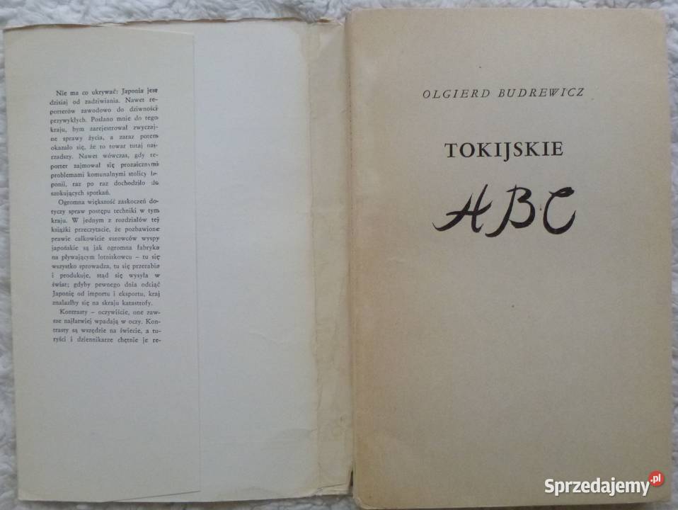 Tokijskie ABC Olgierd Budrewicz