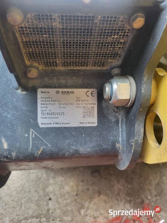 Zagęszczarka rewersyjna Bomag bpr 7070d Walce Leszno