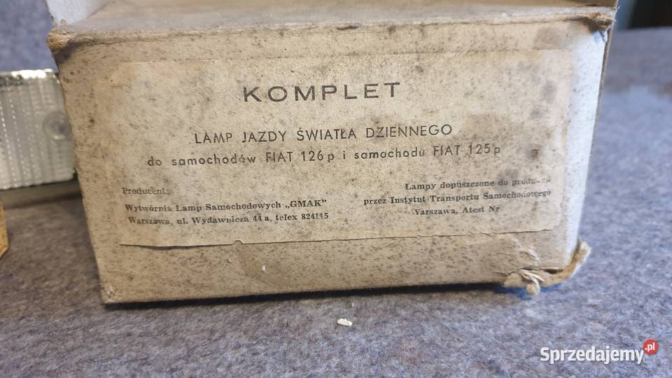 126p 125p prl lampy do jazdy dzinnej łódzkie Skierniewice