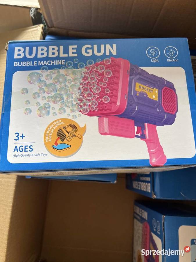pistolet do baniek dzieci kukufun na akumulator Długołęka sprzedam