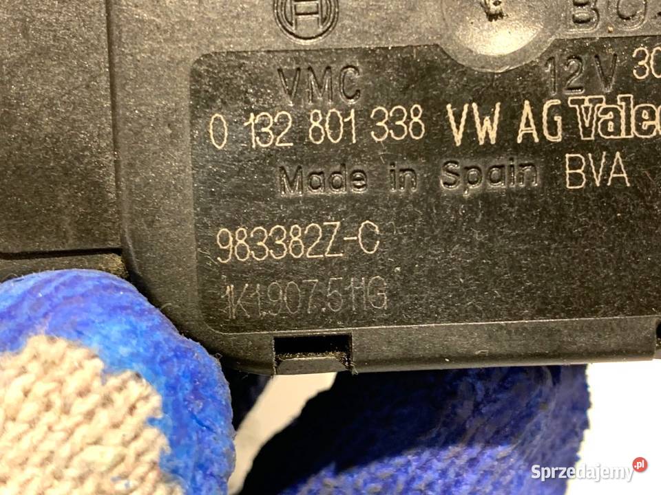 SILNIK NAGRZEWNICY VW 1K1907511G GOLF V 0310