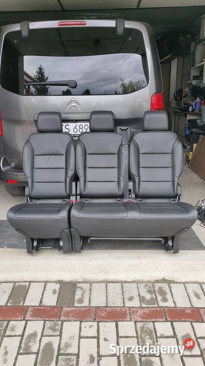 Fotele skórzane 21do Traveller Spacetourer Śmigiel