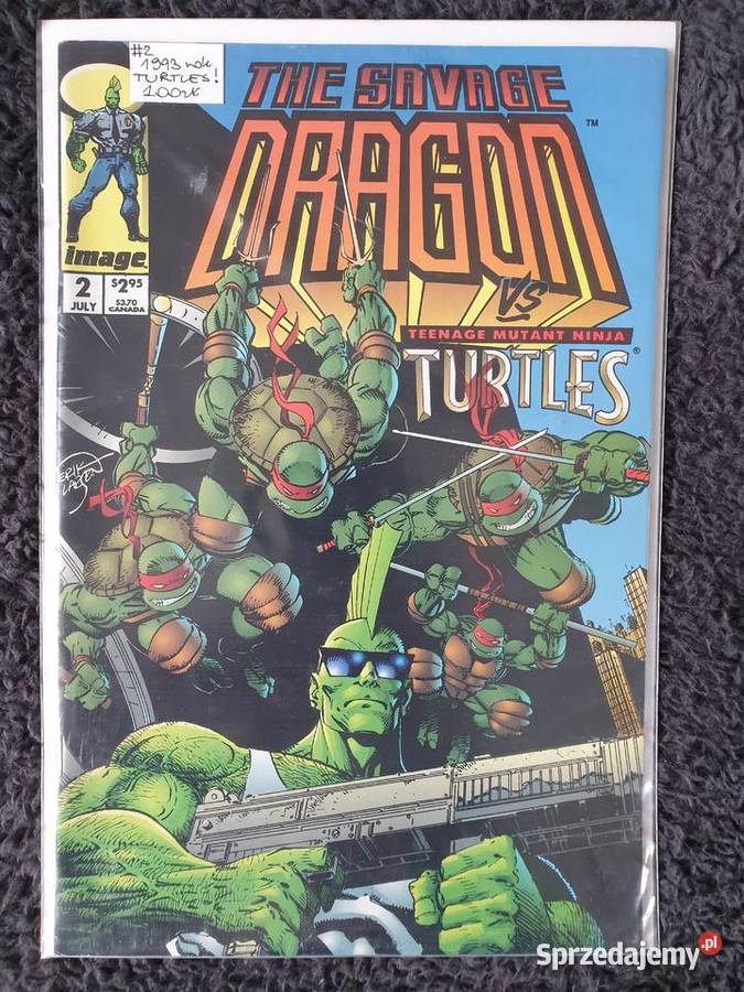 The Savage Dragon zestaw 14 komiksów Image USA Superbohaterowie Komiksy Gdynia