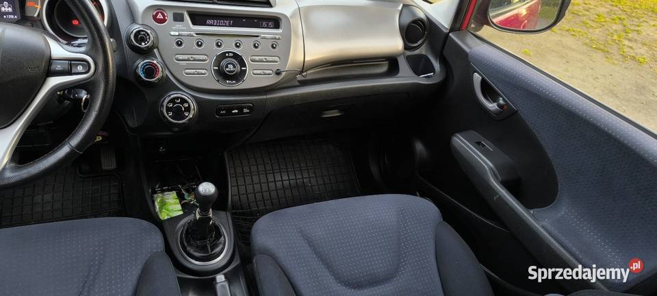 Honda jazz 3 welurowa tapicerka