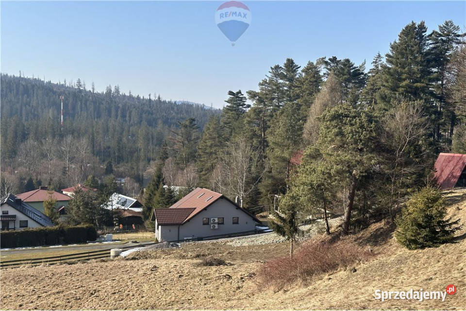 Działka widokowa w górach Sól Kiczora Rachowiec utwardzona śląskie
