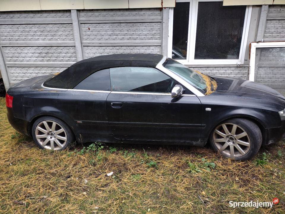 sprzedam Audi a4 Cabrio uszkodzona miska oleju Radomsko