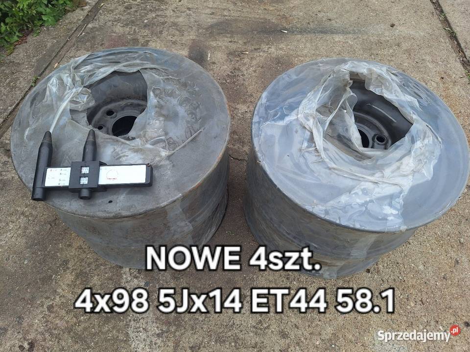 Nowe Felgi stalowe 4x98 5Jx14 ET44 Fiat Citroen sprzedam