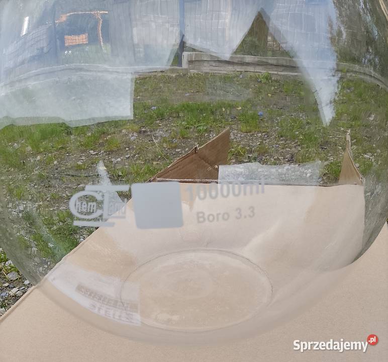 Kolba płaskodenna laboratoryjna 10l 20l Pozostałe Kielce sprzedam
