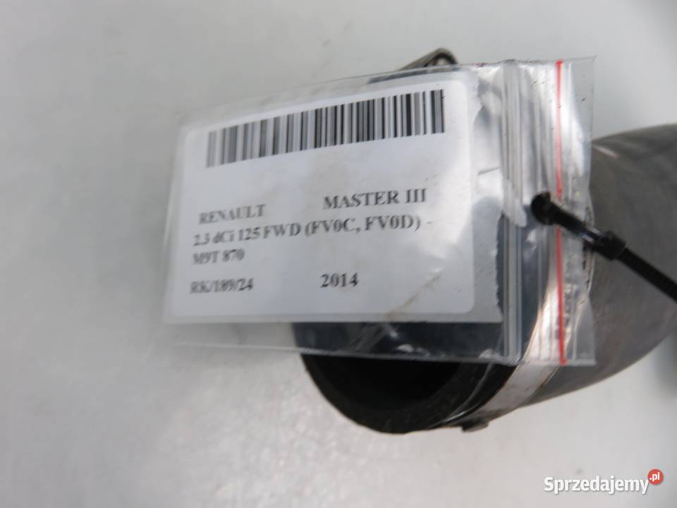 RURA INTERCOOLERA RENAULT MASTER III 23 dCi 125