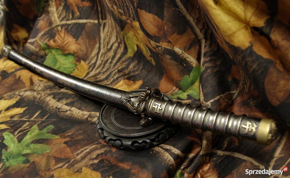 Stary japoński miecz samurajski katanaPięknie Sokółka