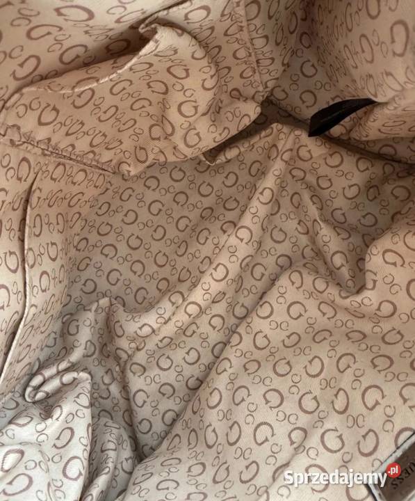 Kremowa torebka Guess małopolskie Mszana Dolna