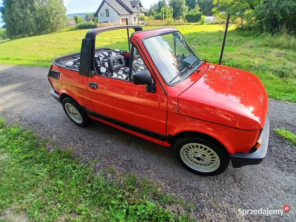 Fiat 126p bosmal cabrio z certyfikatem Wieliczka