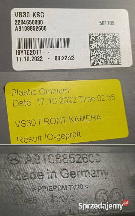 MERCEDES SPRINTER W907 W910 19 GRILL ATRAPA Pleszew