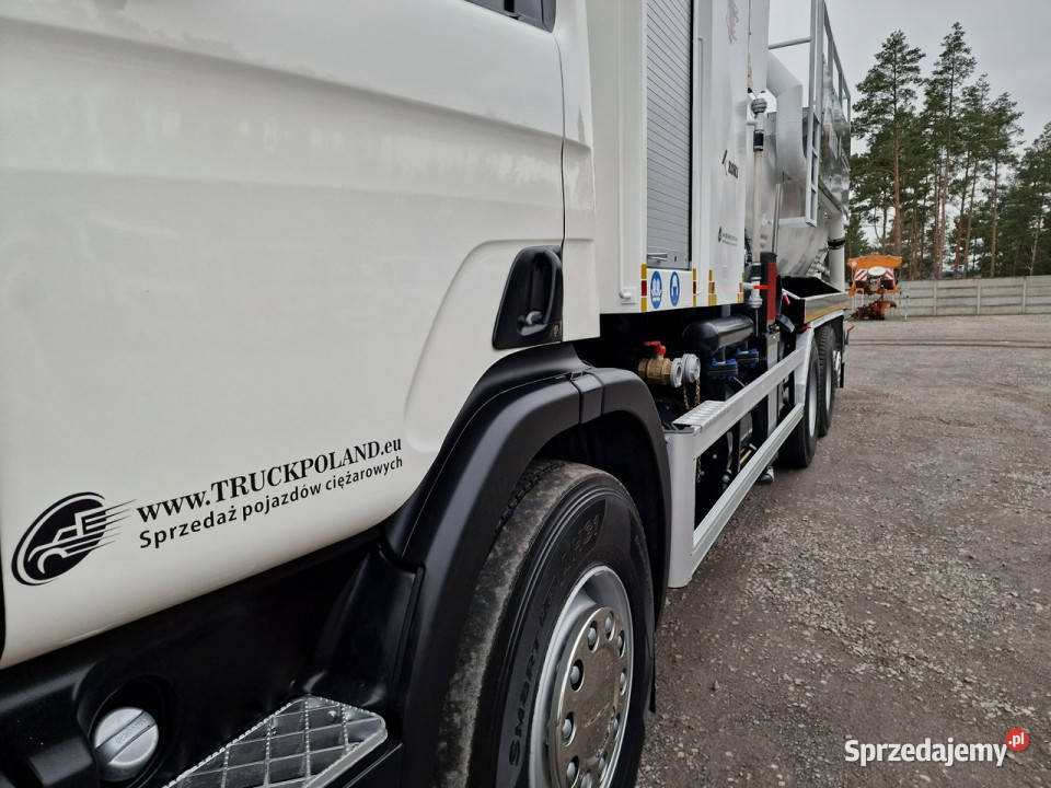 Scania KOKS MultiVac ciśnieniowy z 2 pompami diesel świętokrzyskie Daleszyce