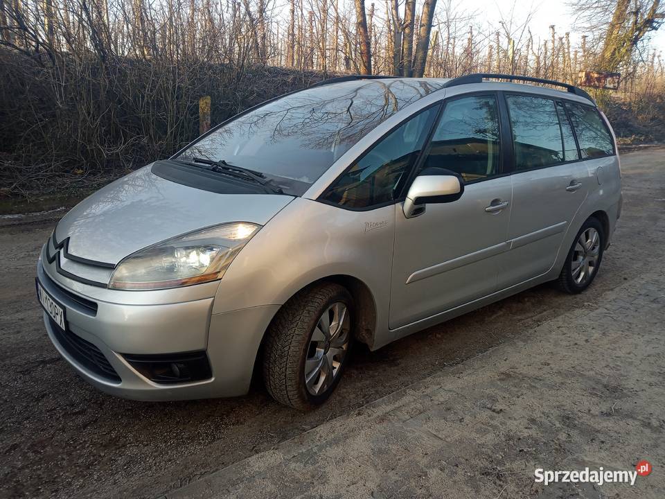 Citroen C4 Grand Picasso 7 Osob LPG klimatyzacja C4 Grand Picasso mazowieckie Mogielnica