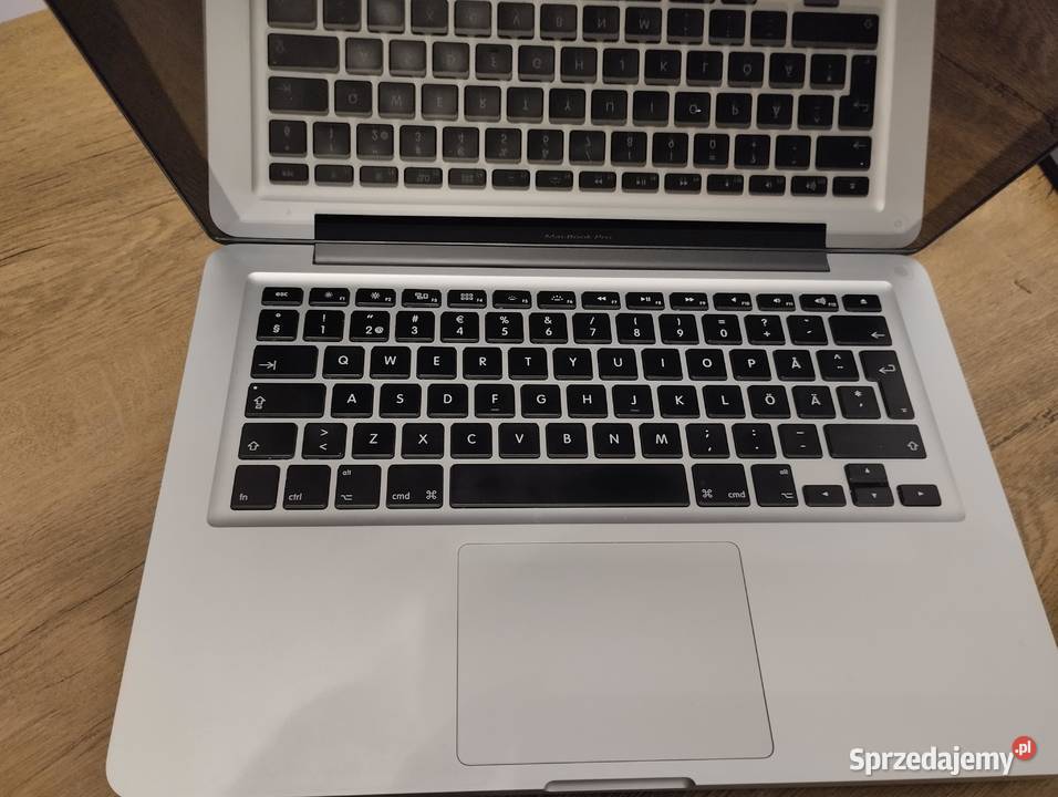 MacBook Pro Apple 133 i5 ram 12GB dysk 512GB Obsługa standardu 802.11n  lubelskie Chełm