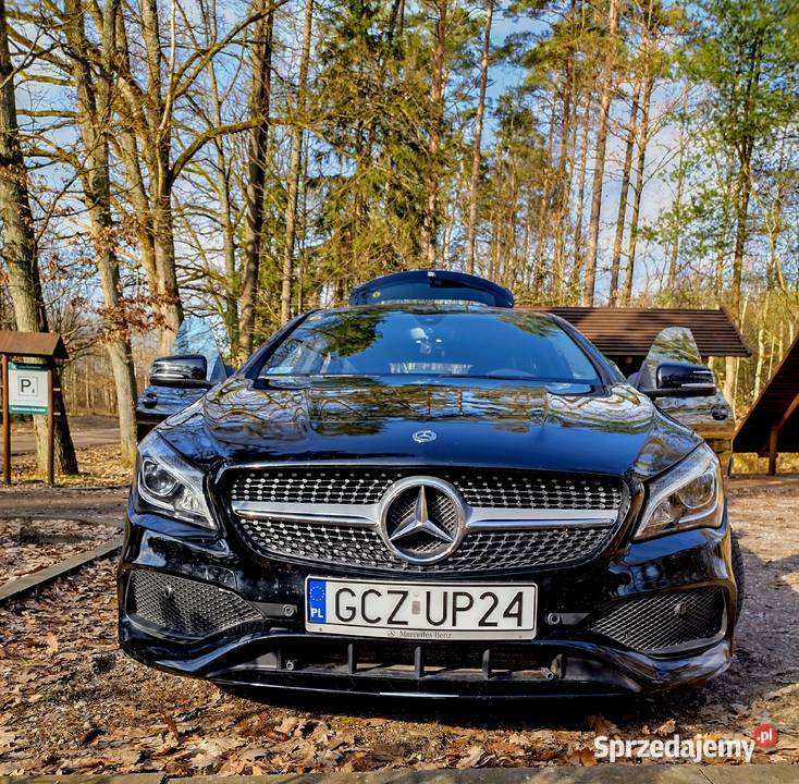 MercedesBenz CLA Shooting Brake 180 d AMG Line elektrochrom. lusterka boczne Człuchów sprzedam