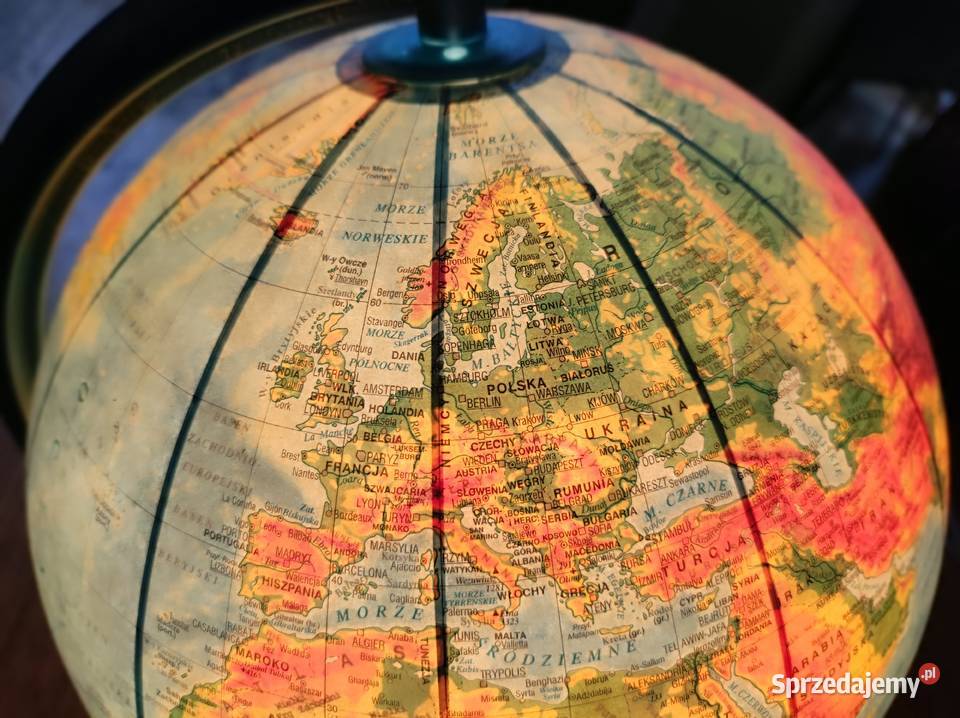 Lampka globus podświetlany ozdoba Warszawa