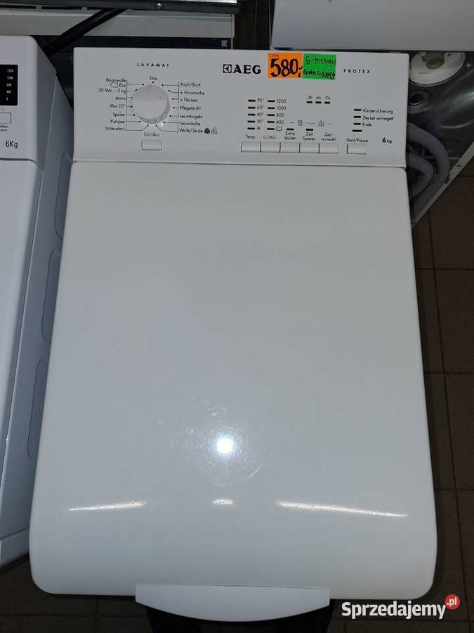 PRALKA OD GÓRY ŁADOWANA AEG
