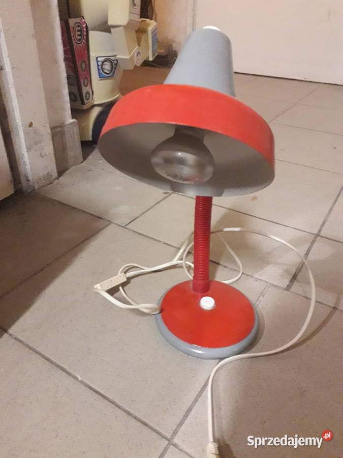 Vintage lampa biurkowa midcentury modern mazowieckie Warszawa sprzedam