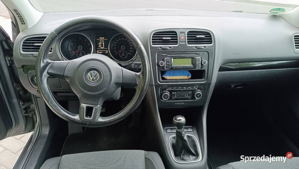 Volkswagen Golf 6 MPI klimatronik czujniki alumy skórzana tapicerka Łuków