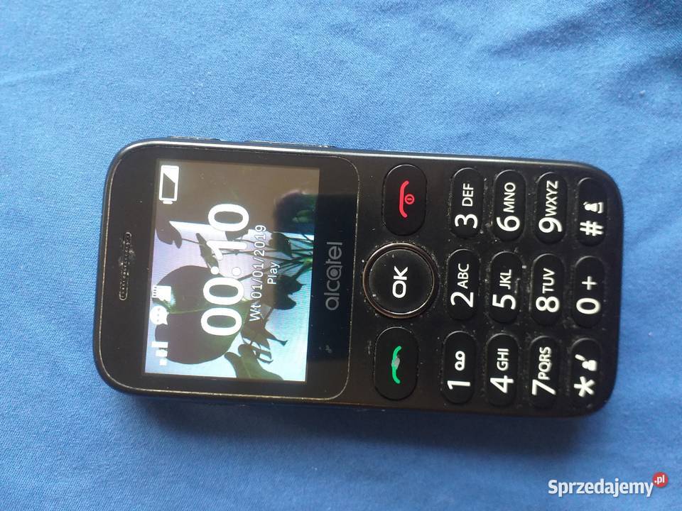 TELEFON ALCATEL 2019G przycisk sos 2019 seniora Sandomierz sprzedam