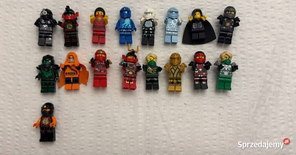 Figurki lego ninjago Głogów sprzedam