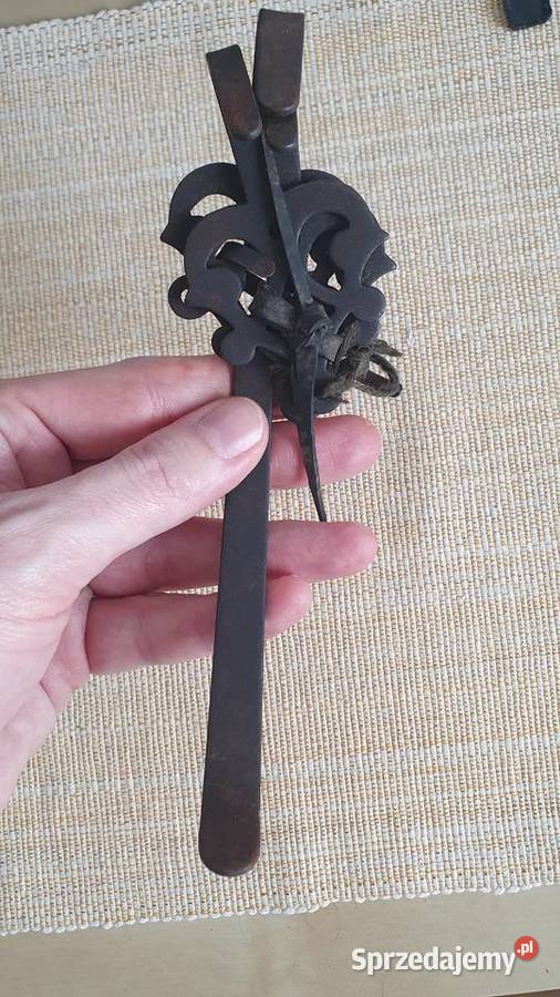 Mosiężne uchwyty wieszaki świeczniki na ścianę Warszawa