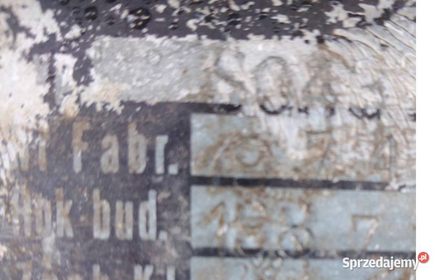 Siewnik Poznaniak na docisku i waskim kole nieuszkodzony