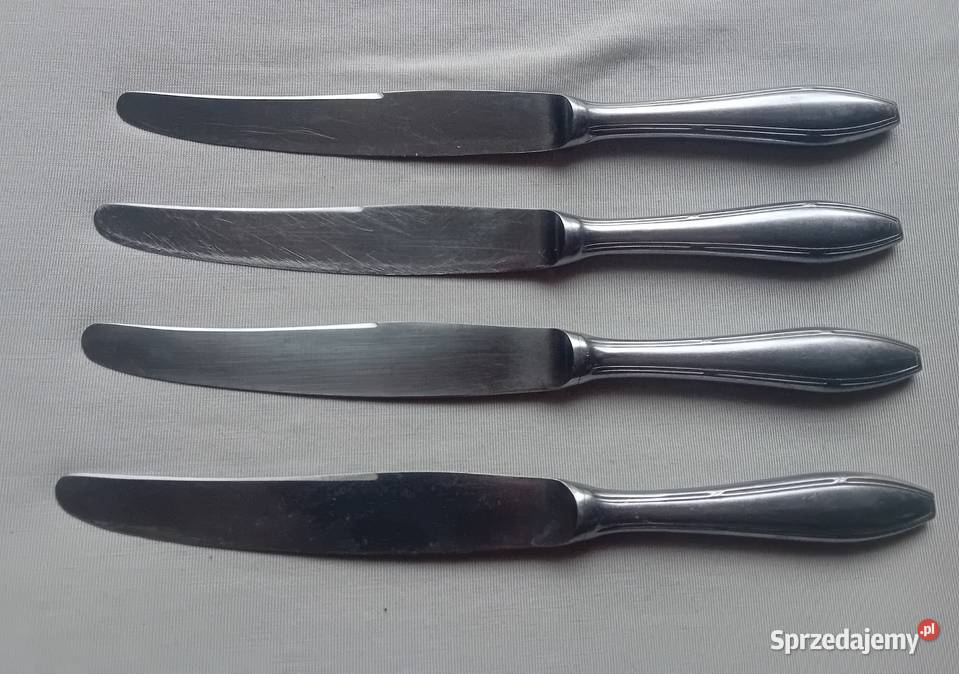 Zestaw 4 noży stołowych Hefra Stal nierdzewna Koźminek