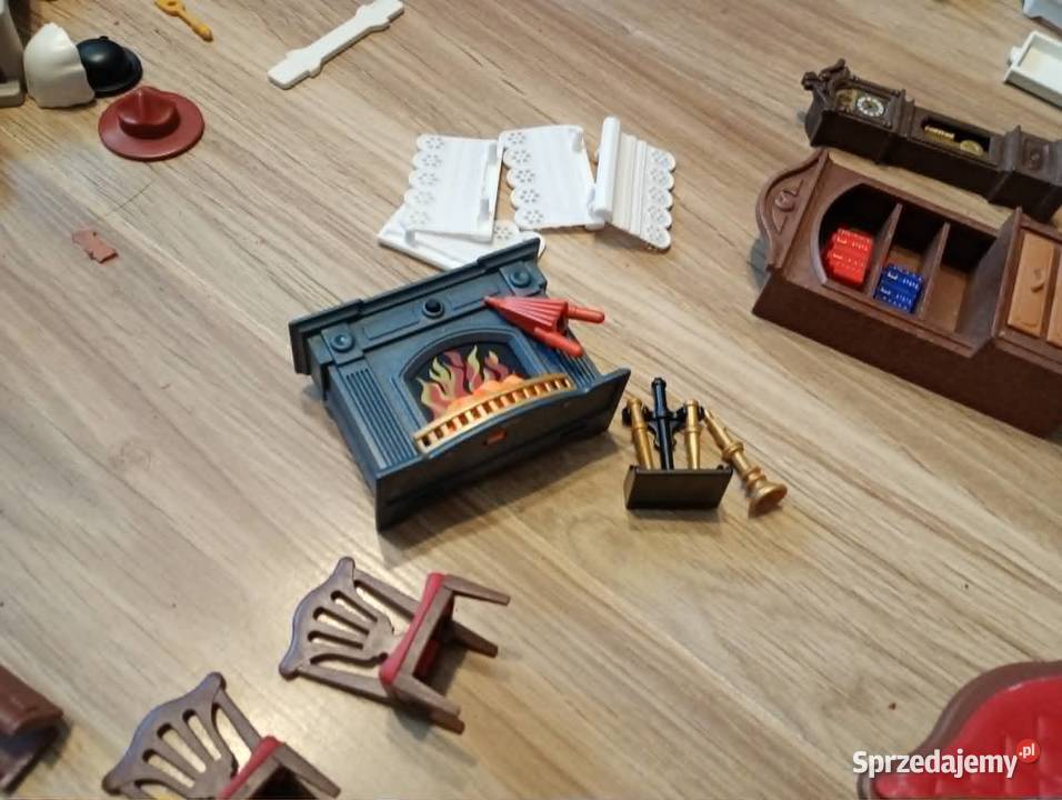 Playmobil zamek domek wiktorianski mebelki Wałbrzych