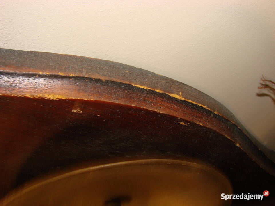 drewniany kinkiet PRL Pruszcz Gdański