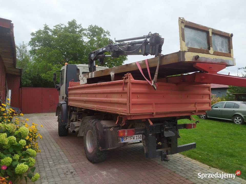 Iveco eurocargo 2002 z HDS napęd 4 x 4 Występy