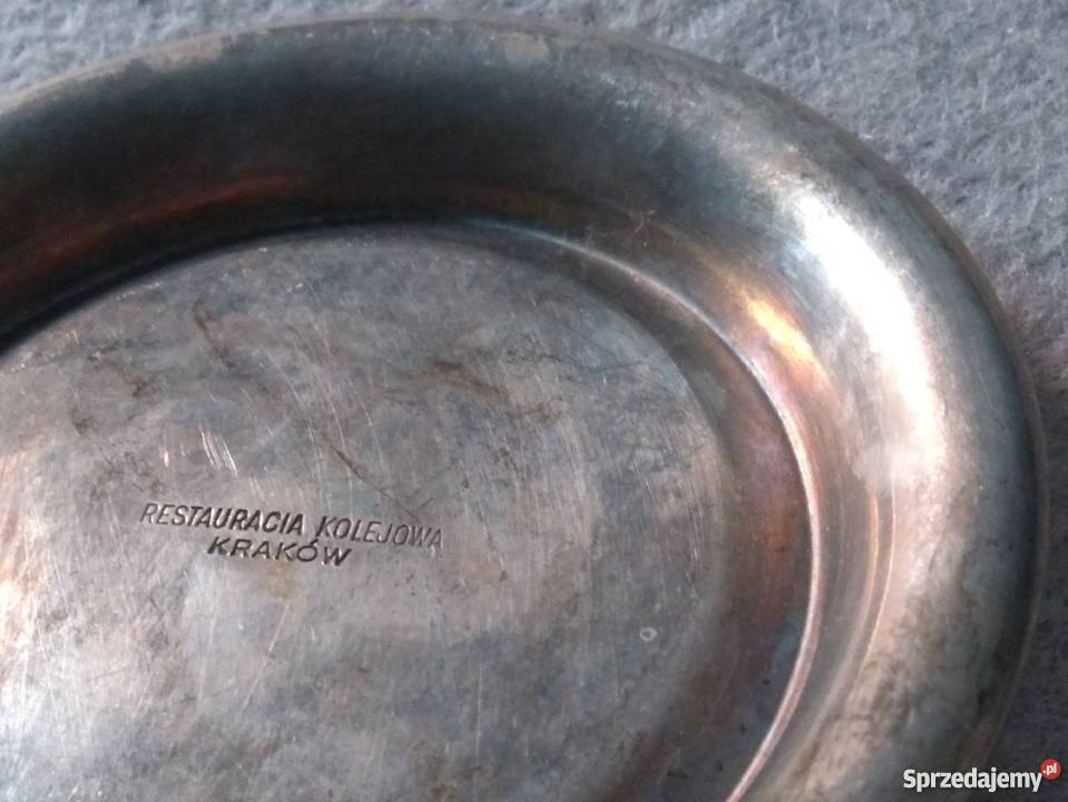 spodek PRZEDWOJENNY PKP plater RESTAURACJA Warszawa