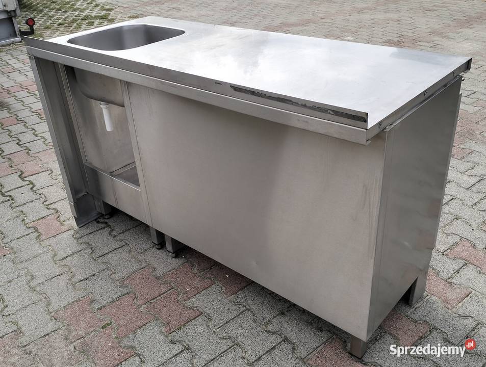 Zlew gastronomiczny zabudowany 151x65x90 Słupia Kapitulna