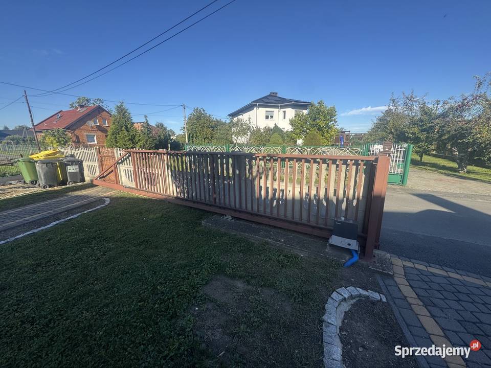 Sprzedam bramę przesuwną przesuwna Cisek