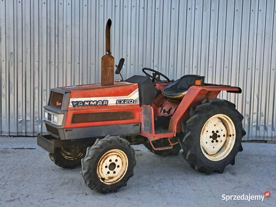 Traktorek traktor YANMAR FX20D 20KM 4×4