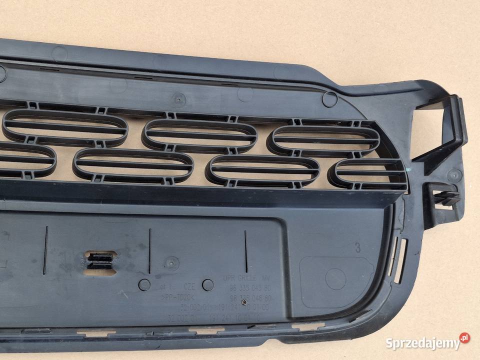 CITROEN C3 III LIFT KRATKA ZDERZAKA PRZÓD ATRAPA osobowe