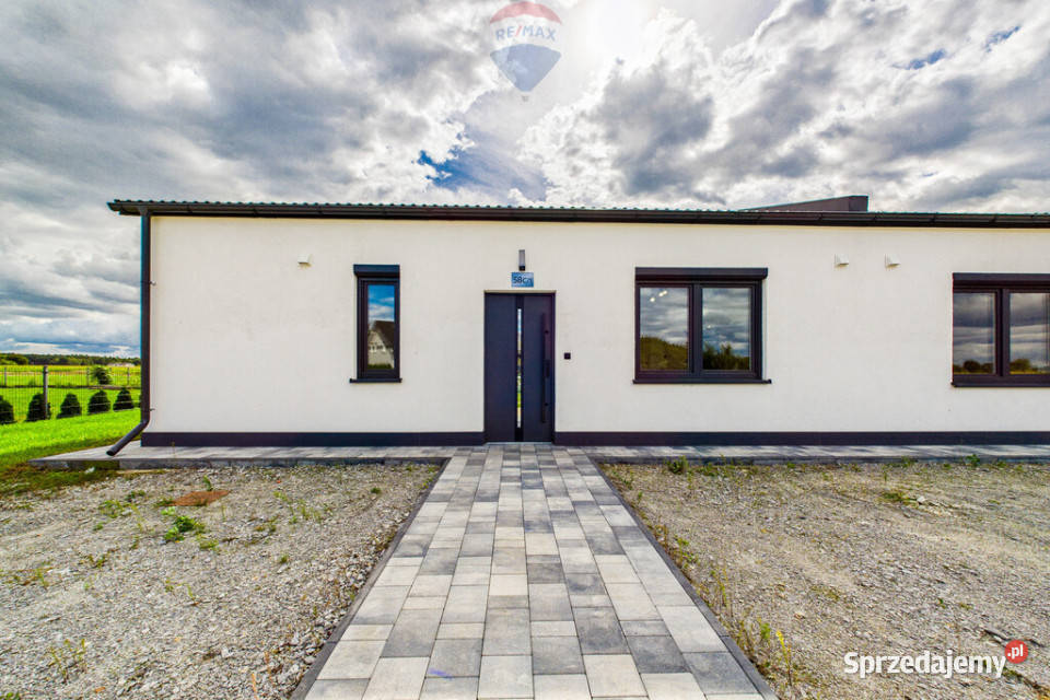 Nowy dom w zabudowie bliźniaczej lewa strona Sprzedaż łódzkie Galewice sprzedam