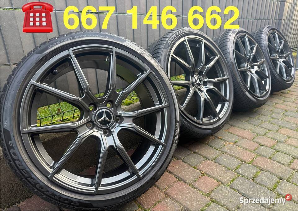 Zimowe 19 felgi koła do Mercedes C W205 CLA W117