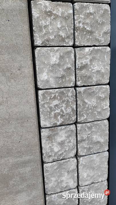 Kostka brukowa 10x10 palisada dekoracja Kraków