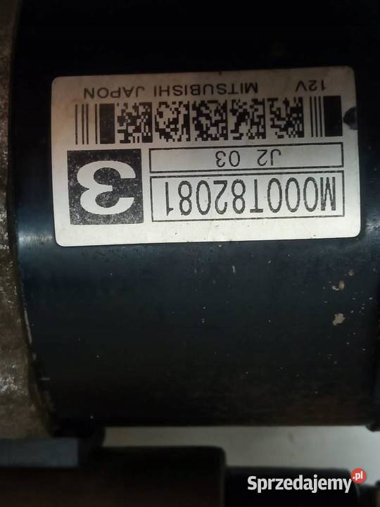 ROZRUSZNIK M000T82081 18 16V Citroen C5 I osobowe