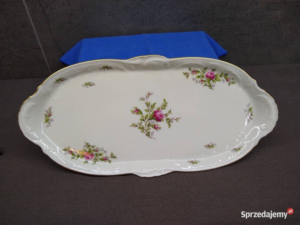 Rosenthal Sanssouci Ramona półmisek ecru Porcelana i szkło Kalisz