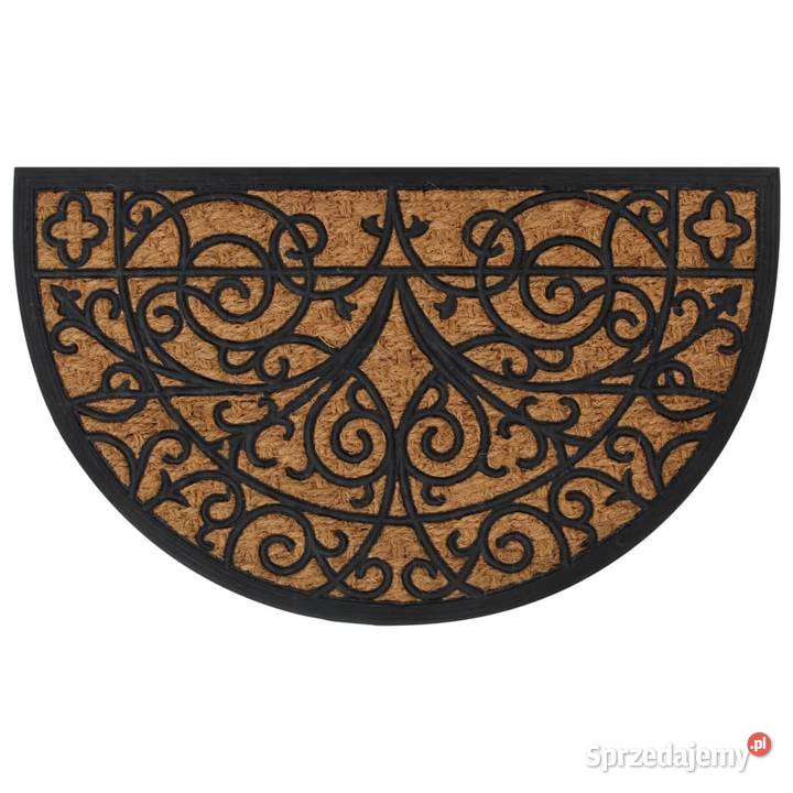 vidaXL Wycieraczka półokrągła 45x75 Warszawa